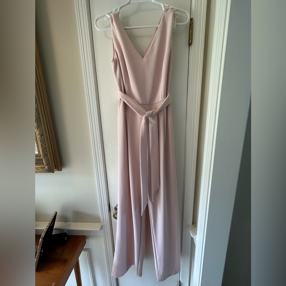Calvin Klein light pink jumpsuit Size 4!